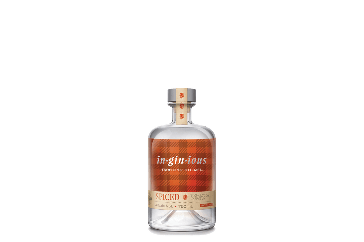 Inginious Spiced Hopped Gin (1 x 750 ml Bottle)