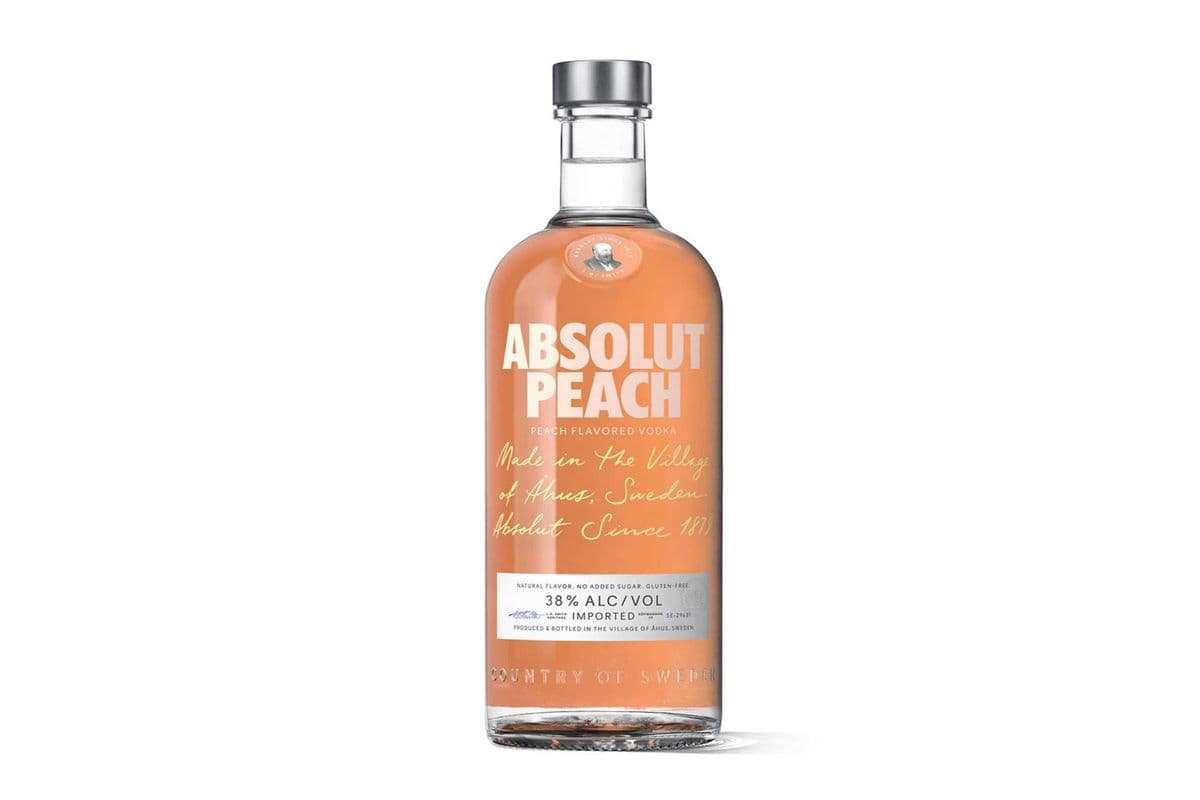 Absolut Peach-750ml (1 x 750ml)