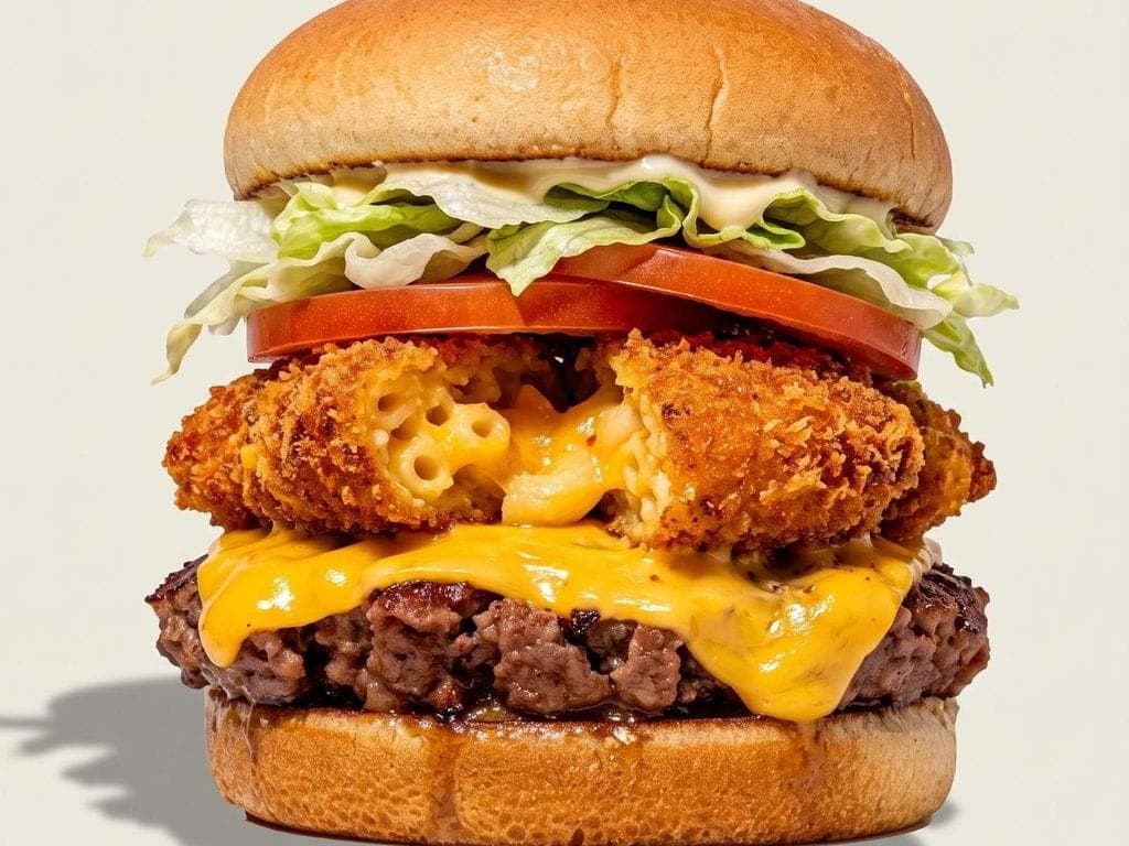 Mac And Cheese Burger