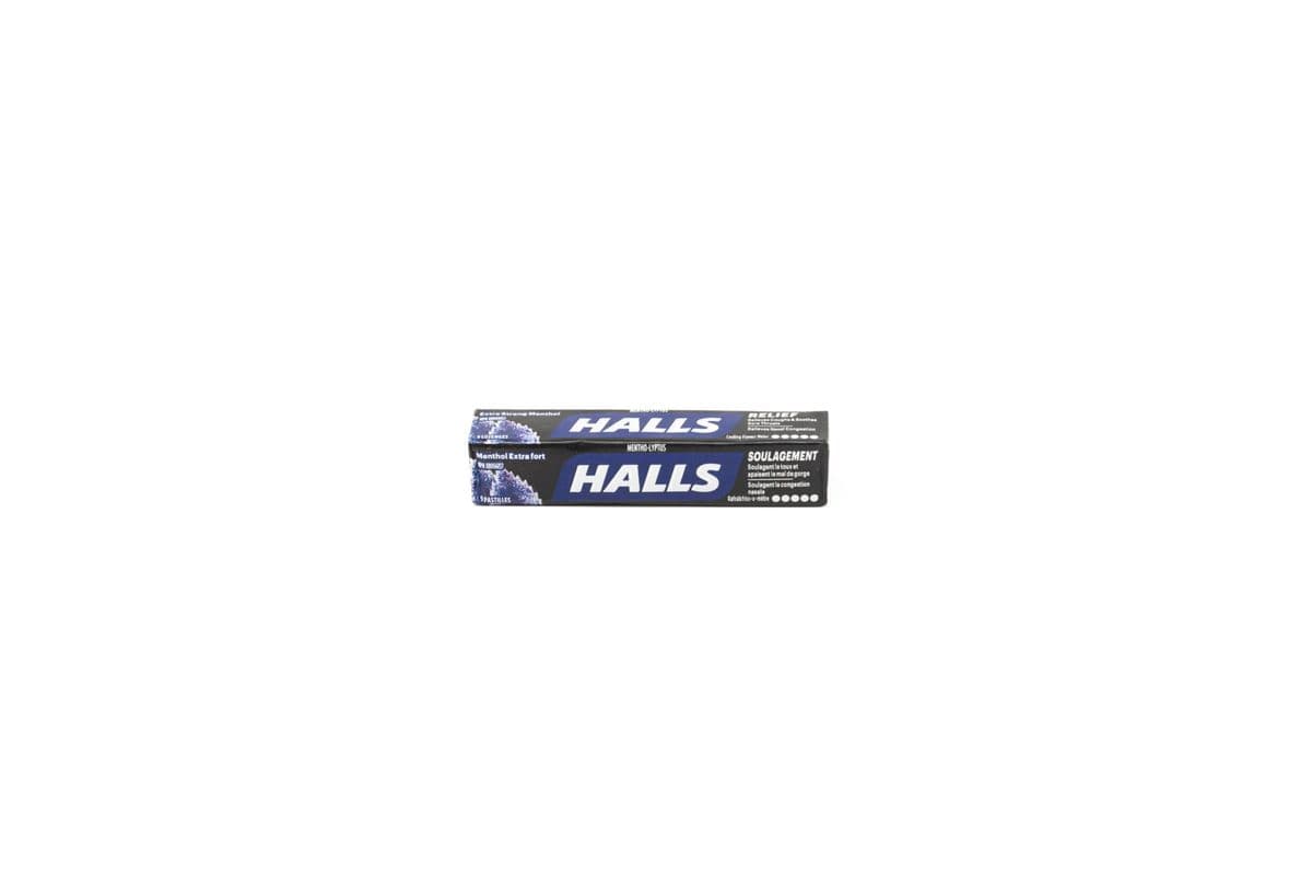 Halls Extra Strong Menthol Lozenges