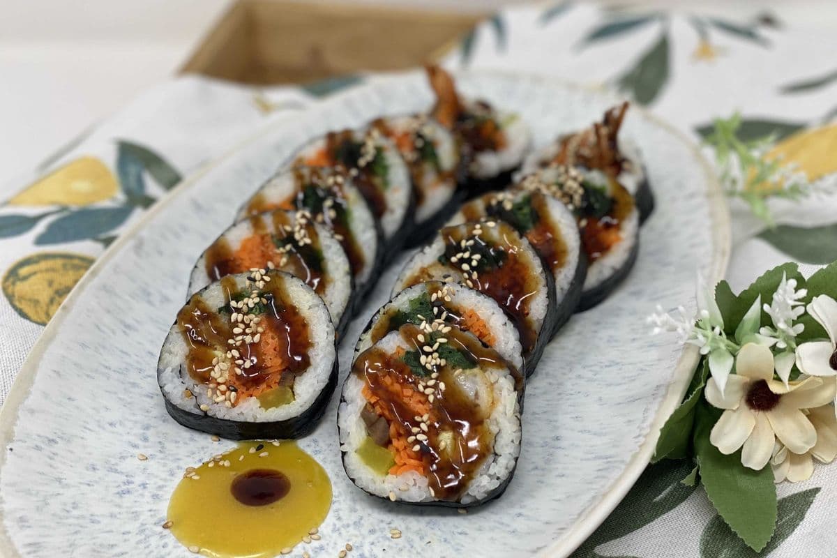 Shrimp Kimbap 새우김밥