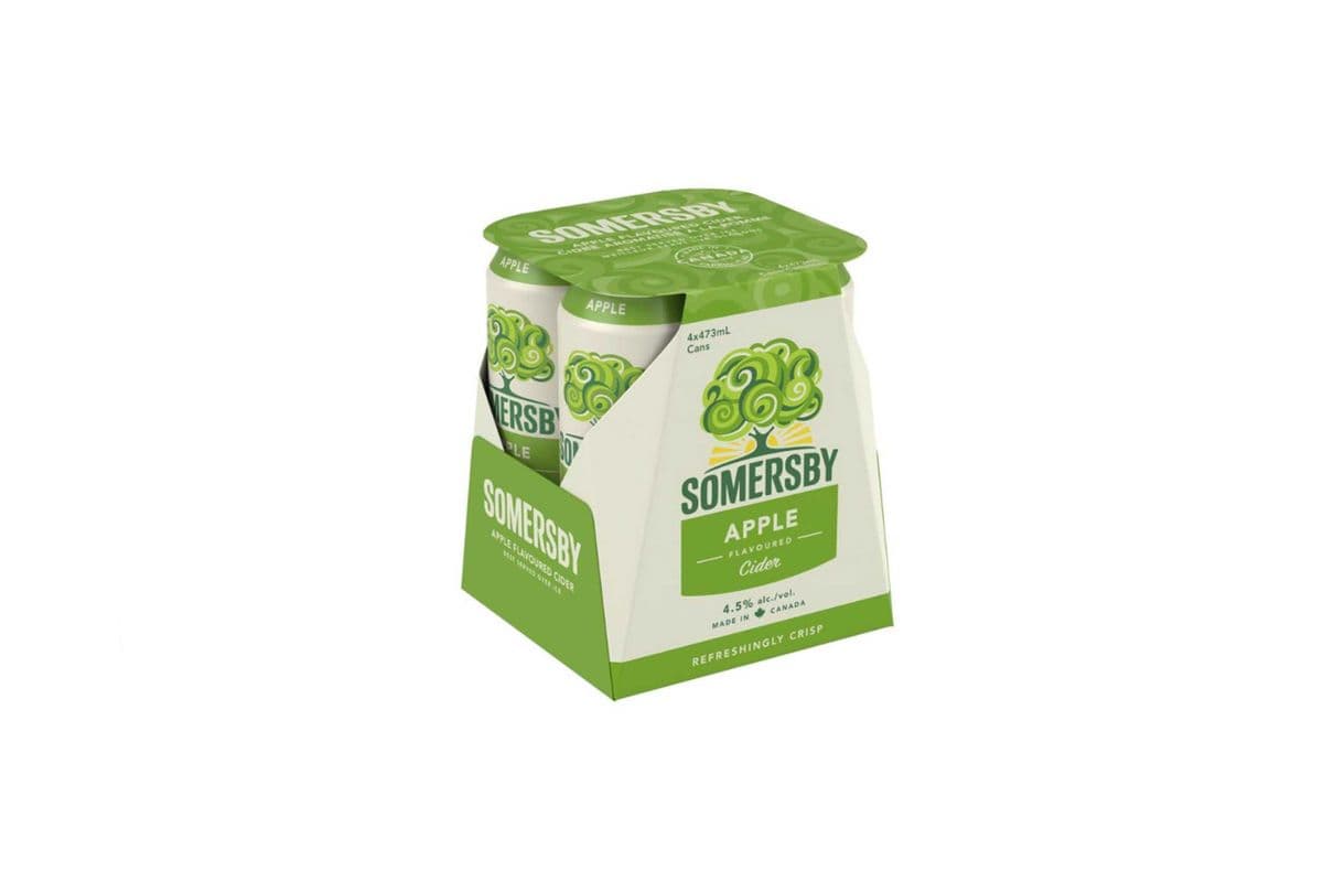 831395. SOMERSBY APPLE CIDER (4 x 473ML (CANS))