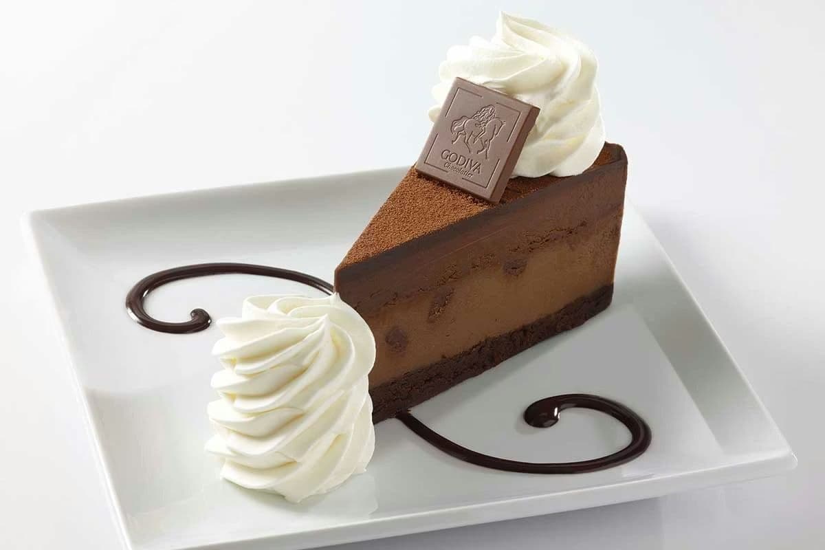 1 slice Double Chocolate Cheesecake