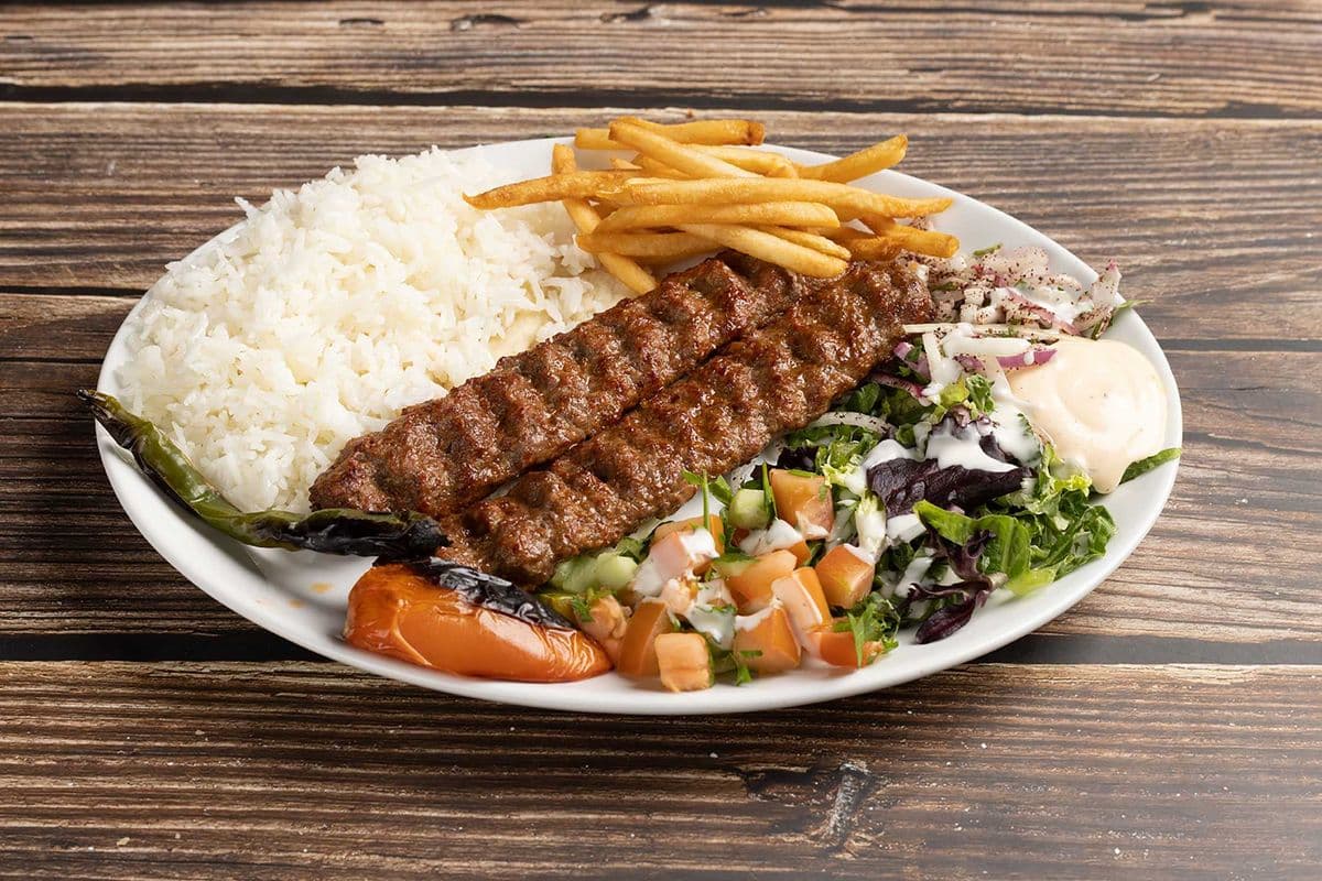 Adana Kebab (Minced Lamb and Beef Kebab)