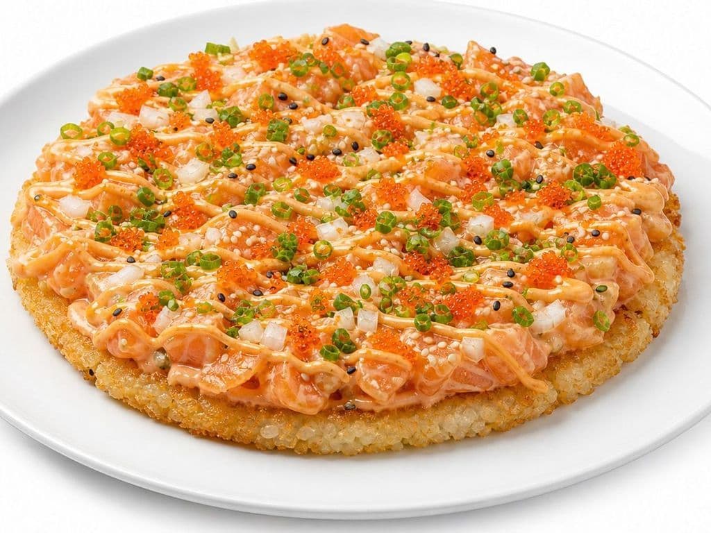 P2 Salmon Sushi Pizza