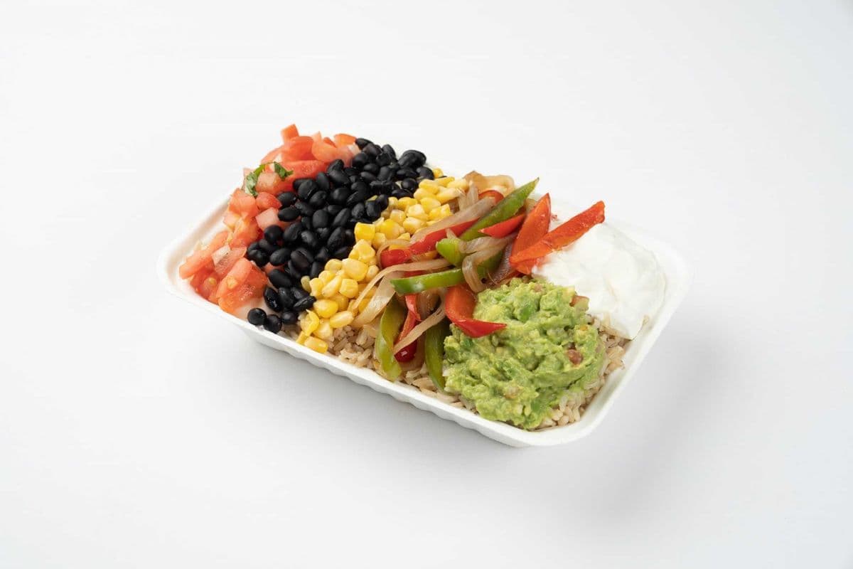 Veggie Inside-Out Burrito