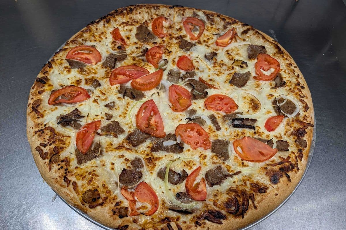 Large Donair Pizza