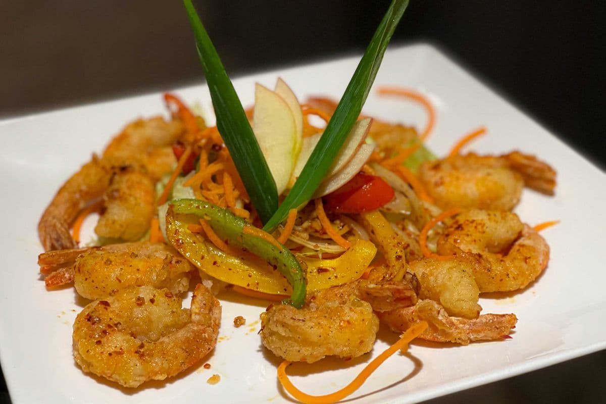 19. Crevettes frits au sel et poivre / Fried Salt and Pepper Shrimps