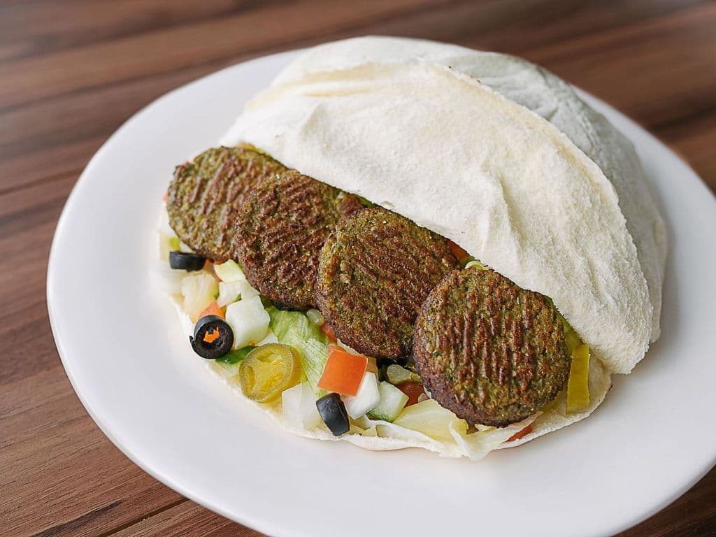Falafel Pita Wrap