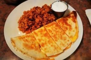 Just Cheese Quesadilla
