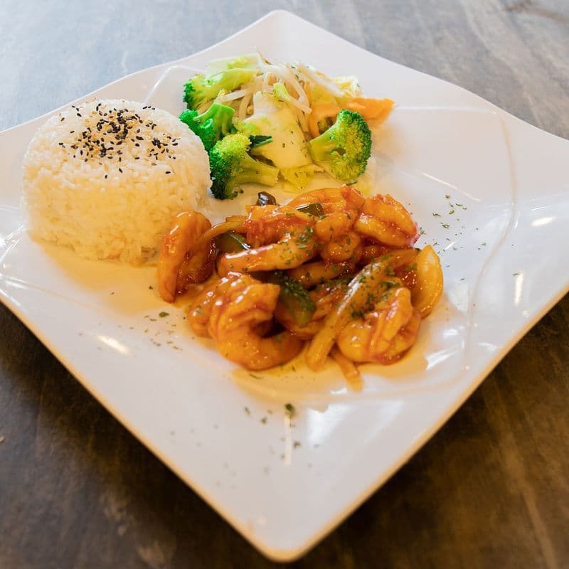 Szechuan Crevette-Shrimps