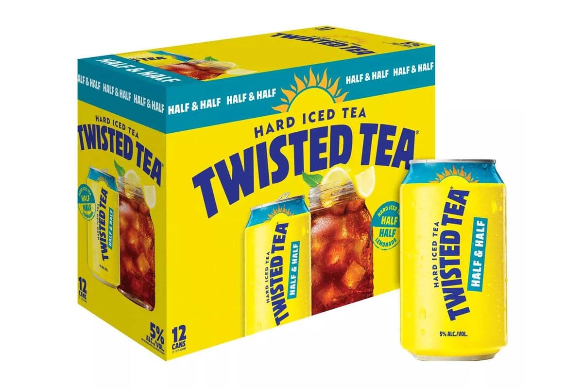 TWISTED TEA HALF & HALF ICED TEA 12PKC (12 x 355 ML)