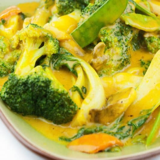 160. Mixed Vegetables in Curry Sauce