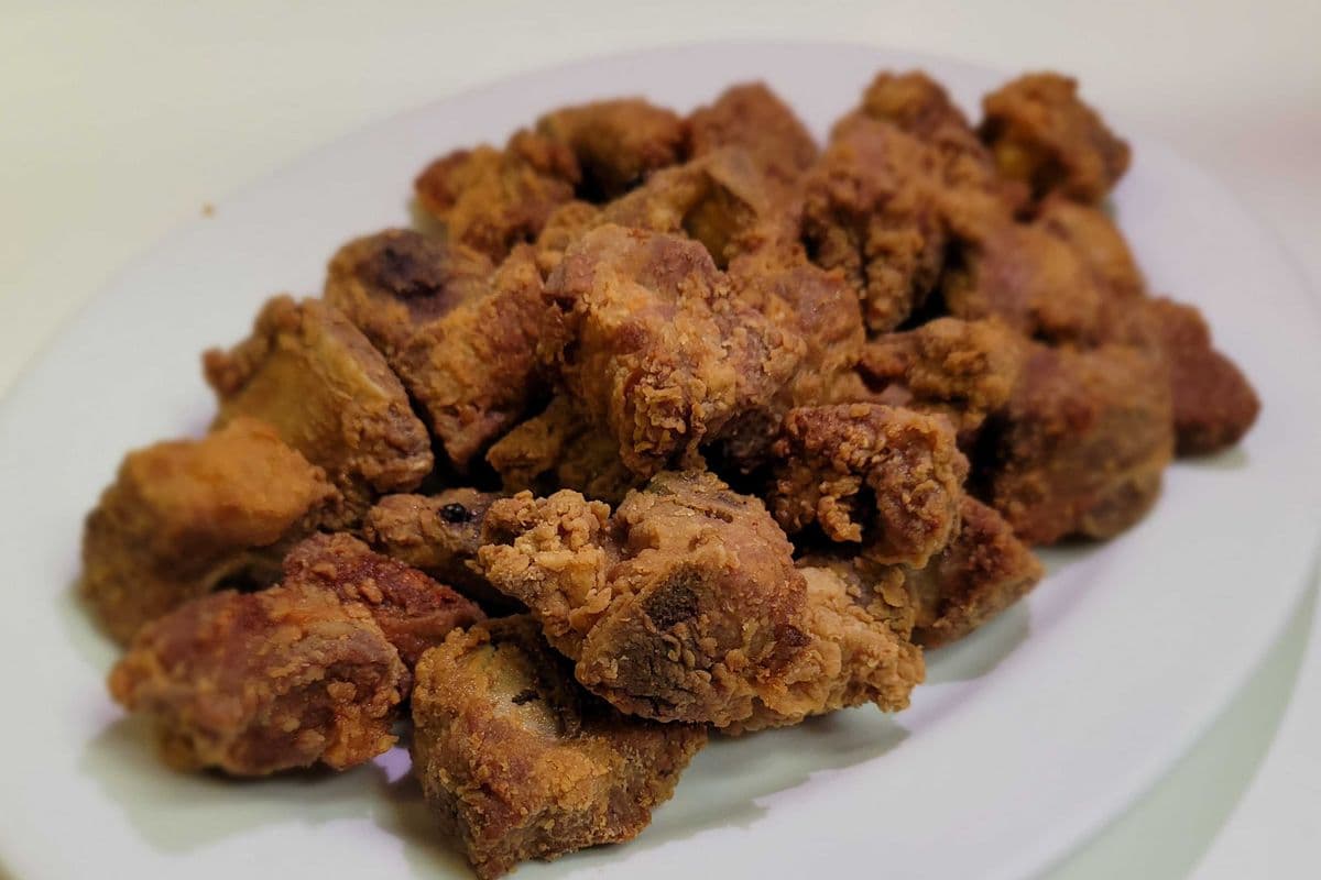Dry Garlic Ribs