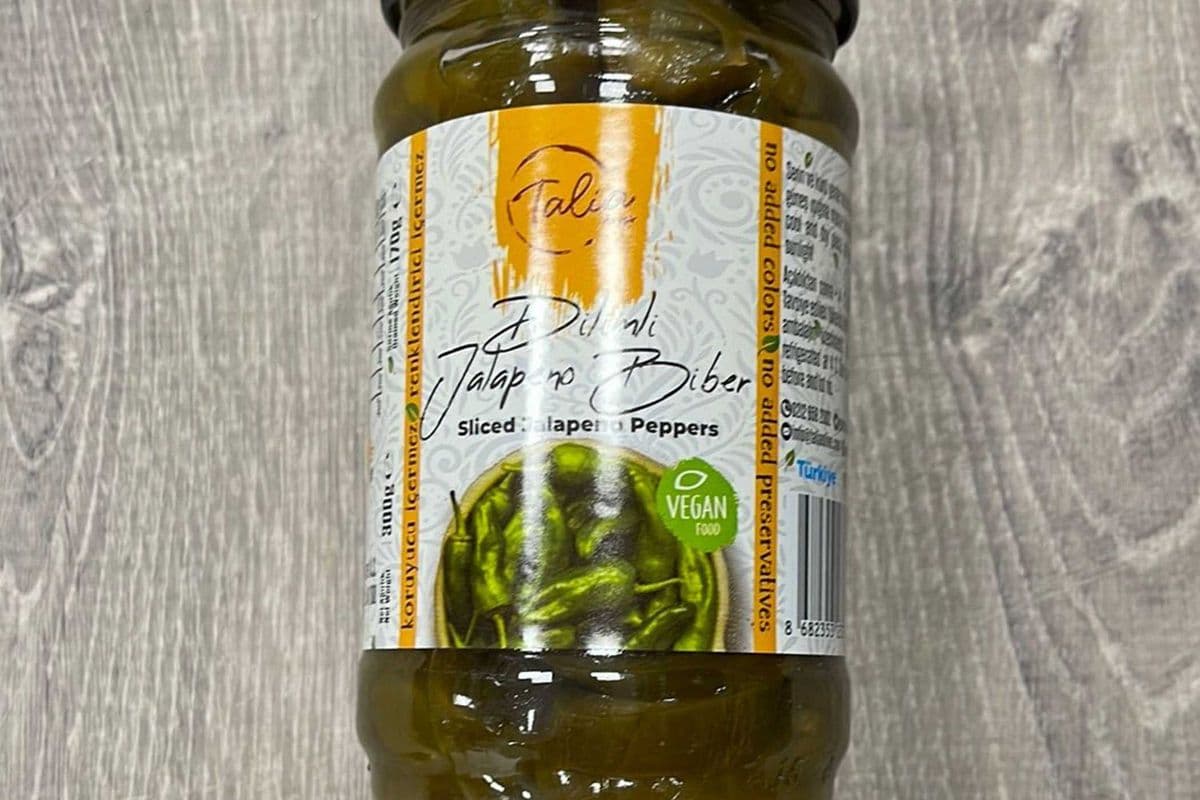 TALIA PICKLED JALAPENO PEPPER JALAPENO BIBER TURSUSU 170g