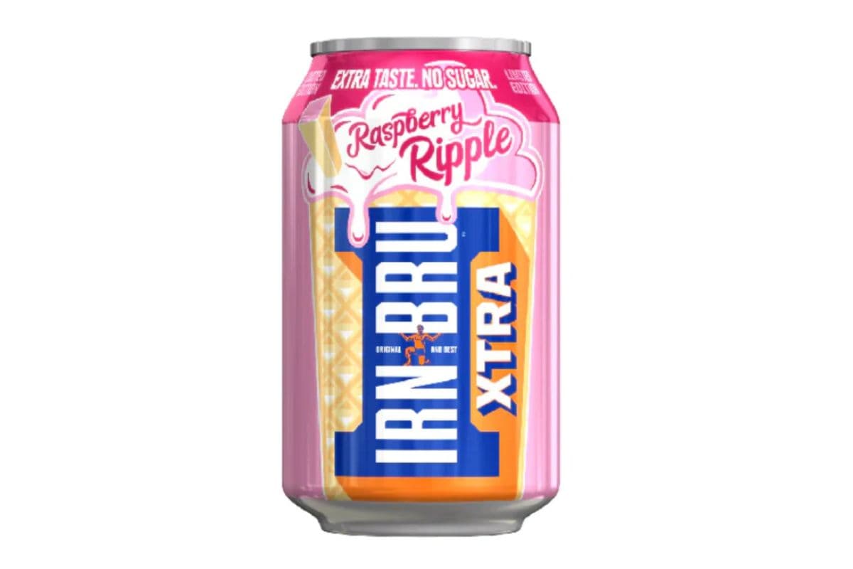 IRN BRU XTRA Raspberry Ripple