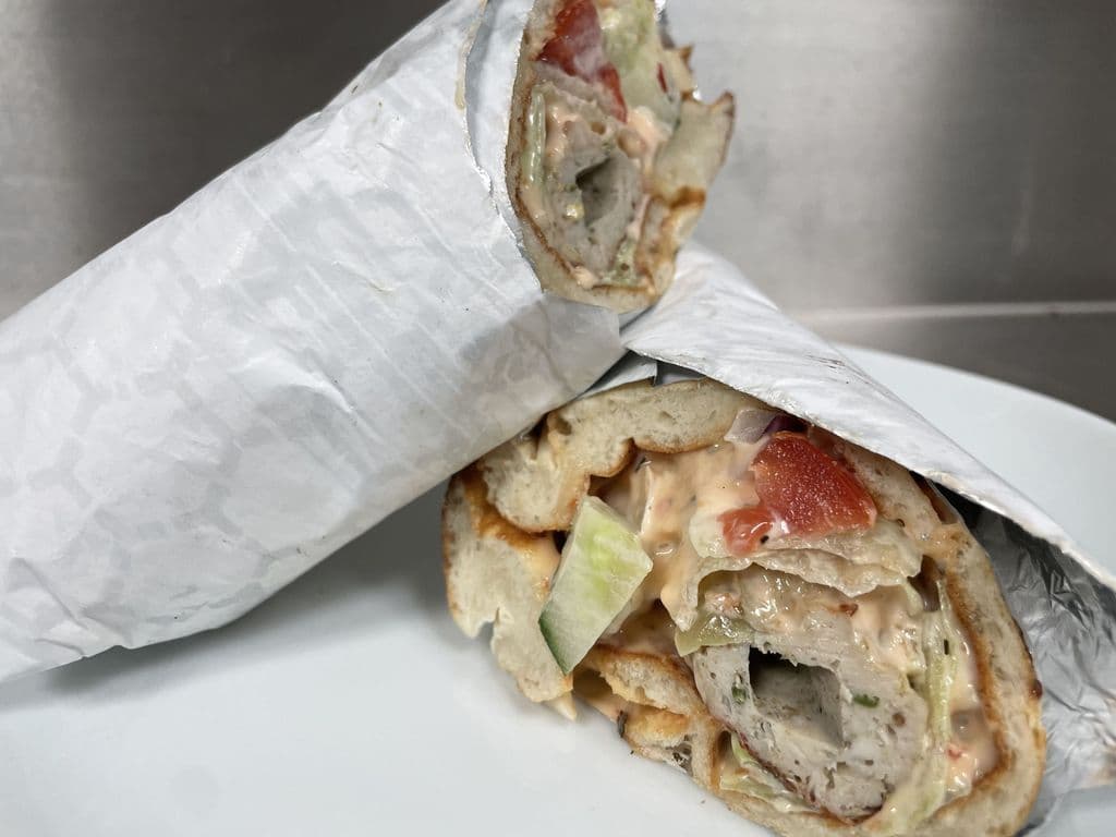 Chicken Kabob Roll