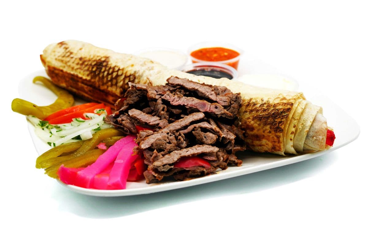 Veal Shawarmaon Saj