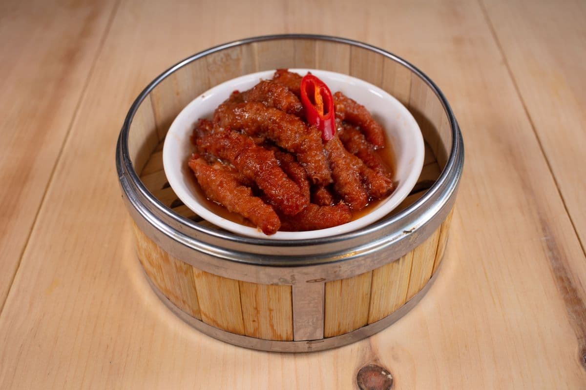S12. Steamed Chicken Feet w/ Black Bean Sauce