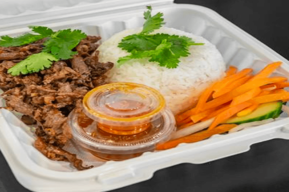 Grilled Beef Rice Dish