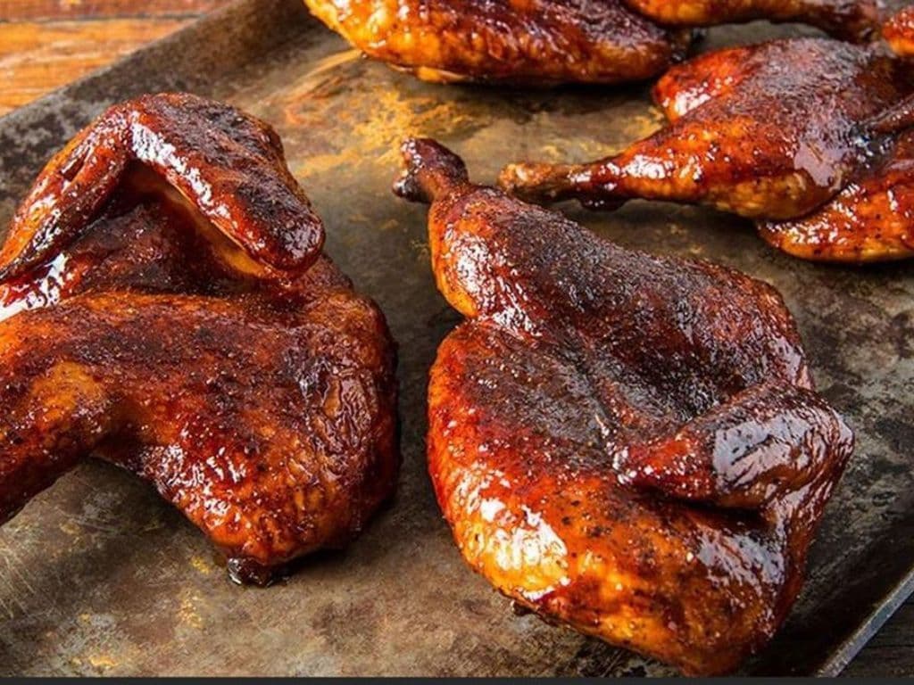 Half Chicken Plate