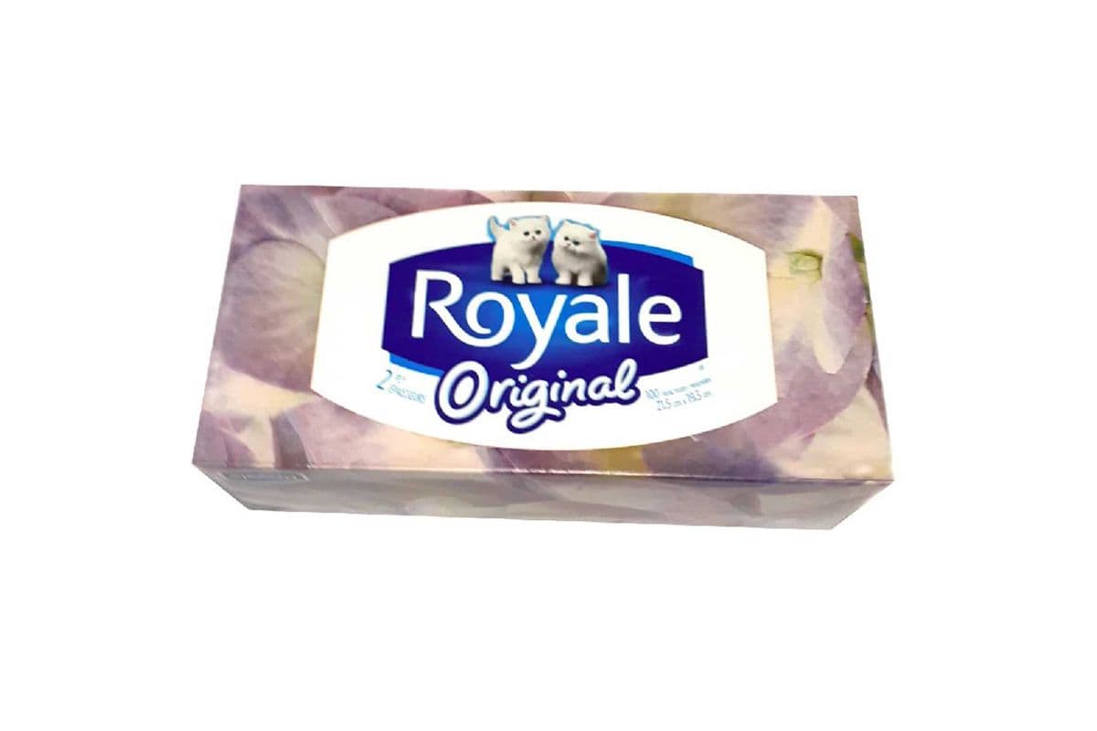 Royale Original Facial Tissues (2 PLY/126 Tissues)