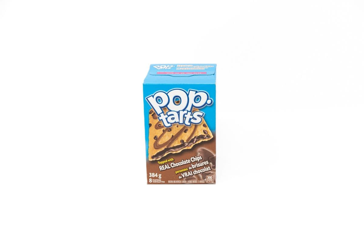 Pop Tarts Real Chocolate Chips (384g) (390 Cal)