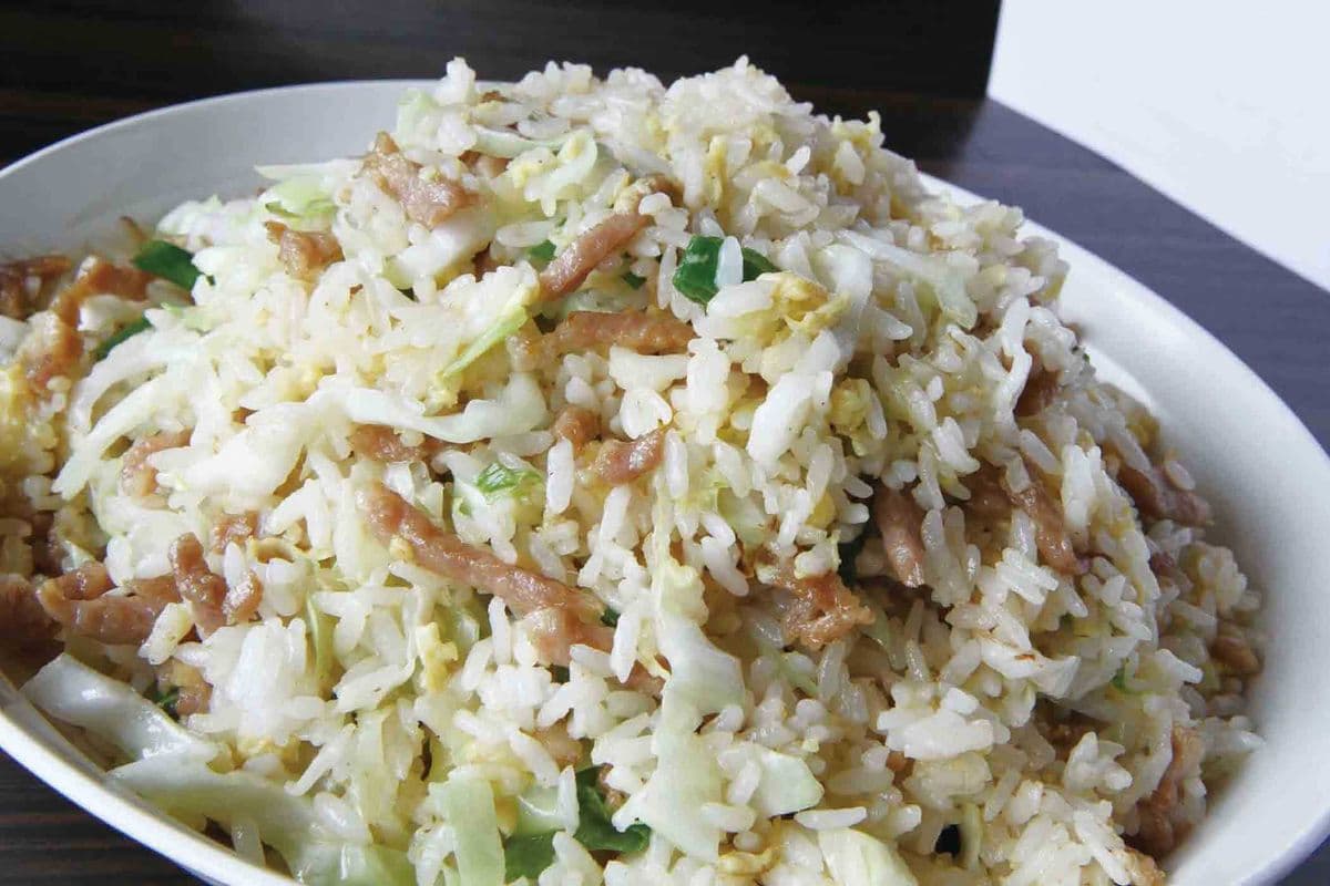 Fried Rice with Shredded Pork 肉絲炒飯