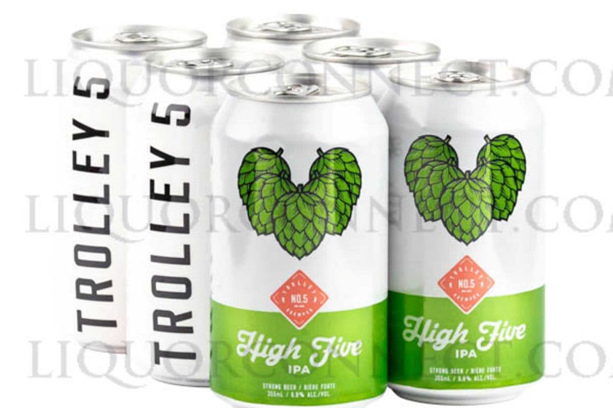 Trolley 5 First Crush White IPA (1 x 6x355mL)