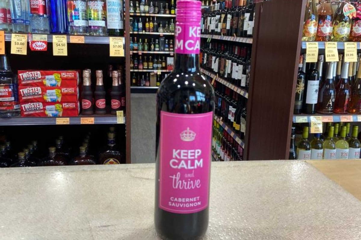 KEEP CALM & THRIVE CABERNET SAUVIGNON 750 ML (1 x 750 ML)