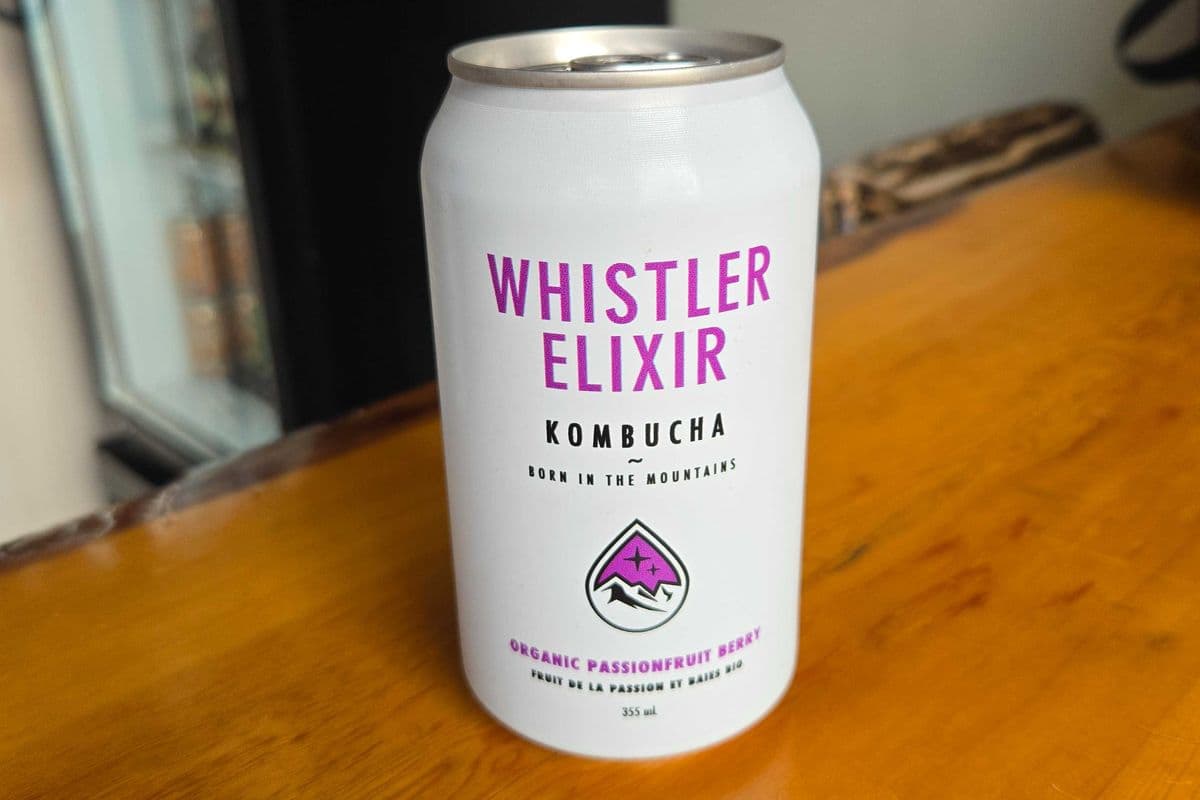 Whistler Elixir Passionfruit Berry Kombucha (355ml)