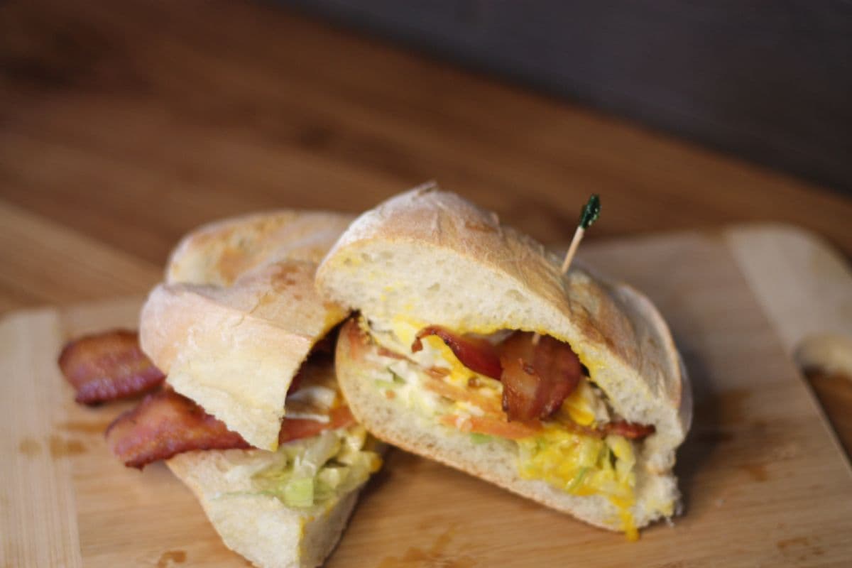 Bacon and Egg Sandwich