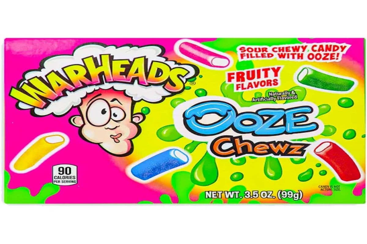 Warheads Ooze Chews Fruity Flavour (99 g)