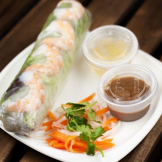 17. Prawn Salad Rolls (2 pcs)