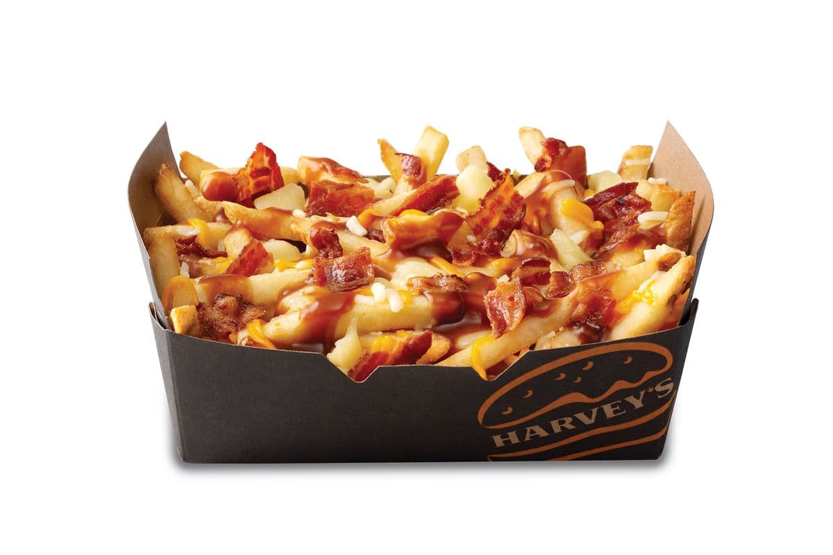 Bacon Double Cheese Poutine - Large