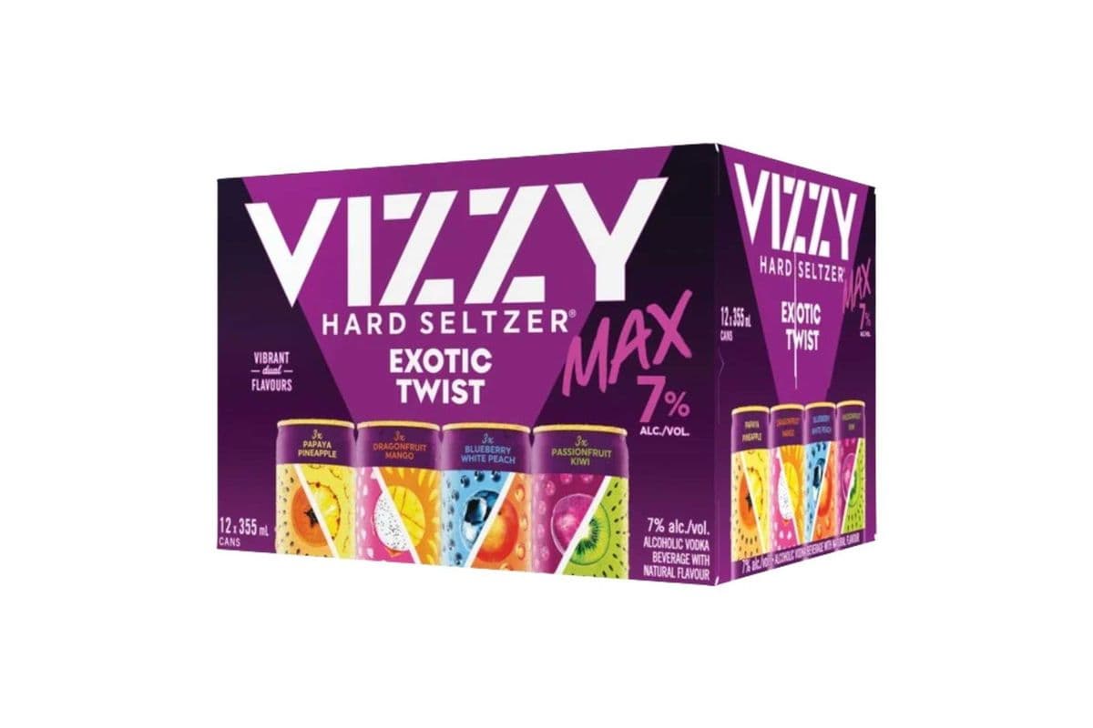 Vizzy Max Seltzer Mix Pack (12 Cans) (12 x 355ml)