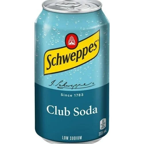 Schweppes Club Soda 355ml