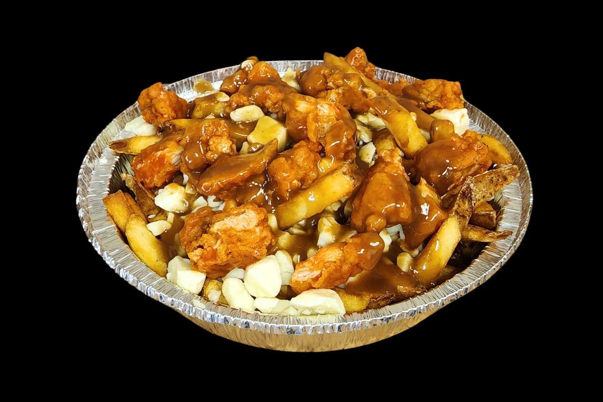 Buffalo Chicken Poutine