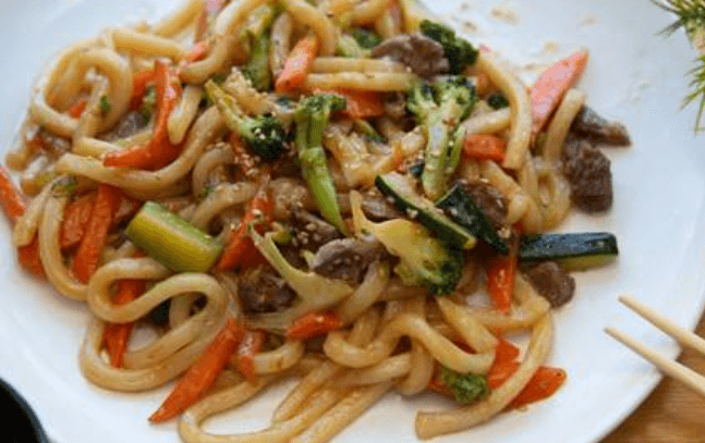 Beef Yaki Udon