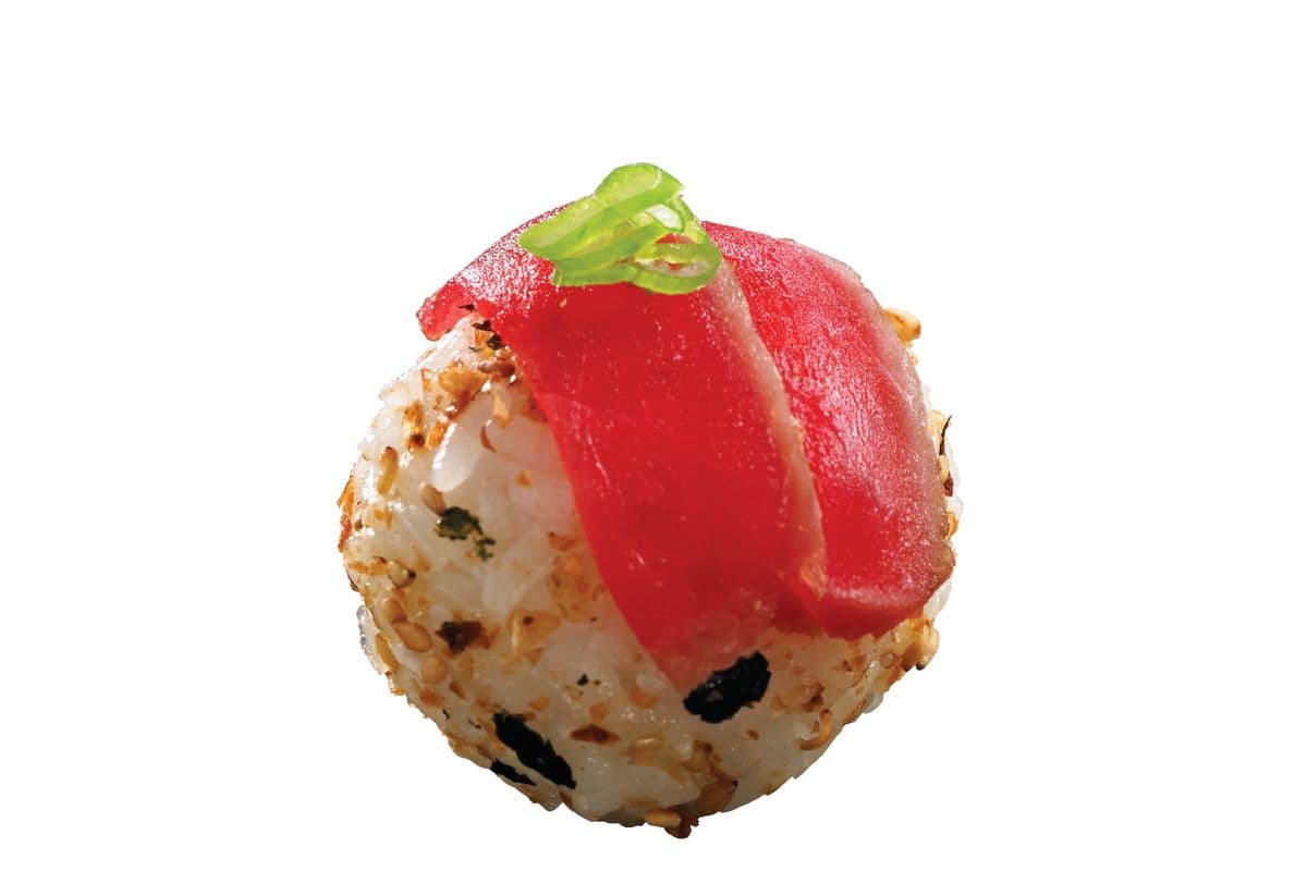 Temari au thon tataki (4 mcx) / Tuna Tataki Temari (4 pcs)
