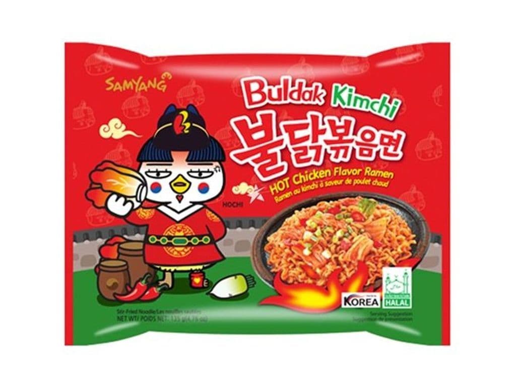 Buldak Noodle (Single) - Kimchi Spicy Chicken Stir-Fried