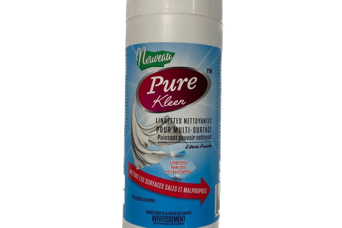 Pure Kleen Multisurface Cleaning Wipes Fresh Linen