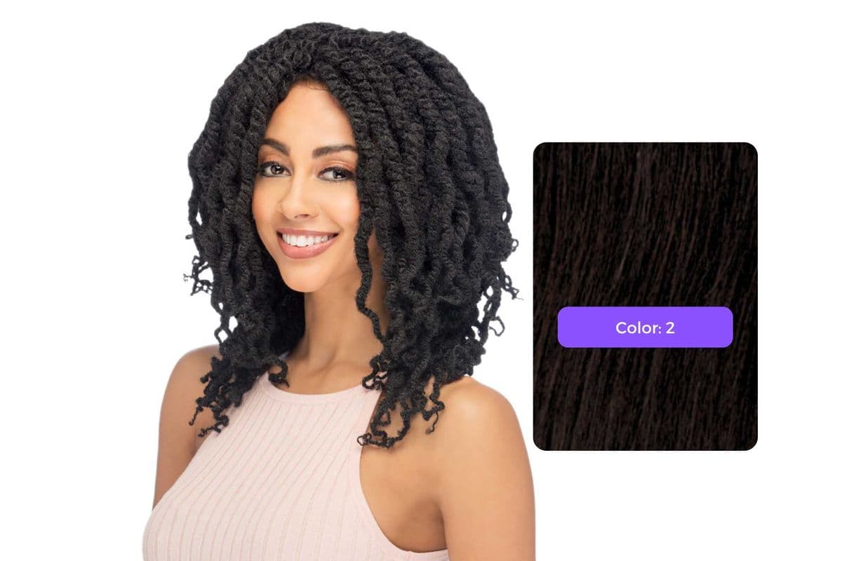 Vivica Fox Human Afro Soul Kinky Bulk 16" - HKBK16 (#2)