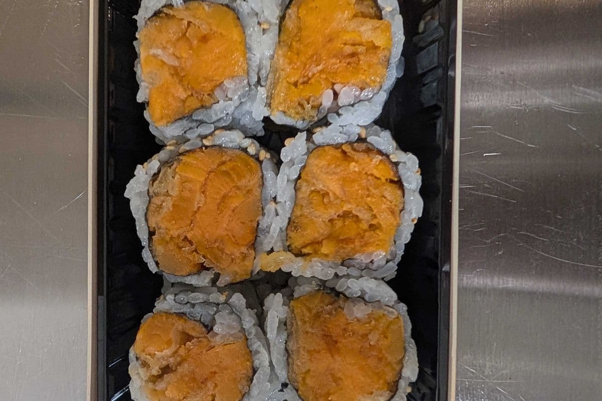 87. Yam Tempura Maki Roll