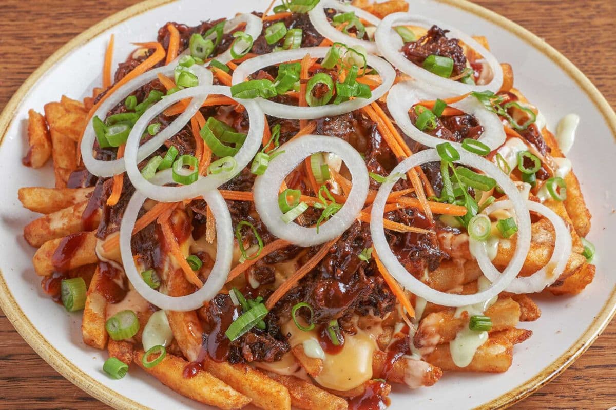 Smoked Brisket Cheese Fries