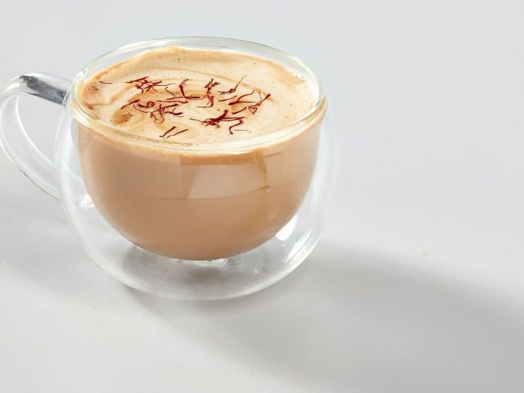 Saffron Latte
