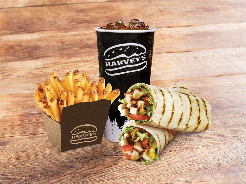 Grilled Chicken Wrap Combo