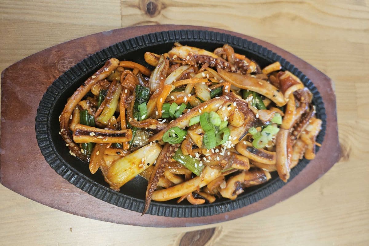 Stir Fried Squid