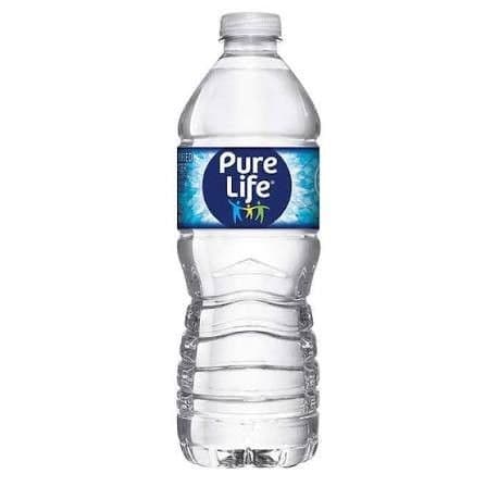 Bottled water (Pure Life)
