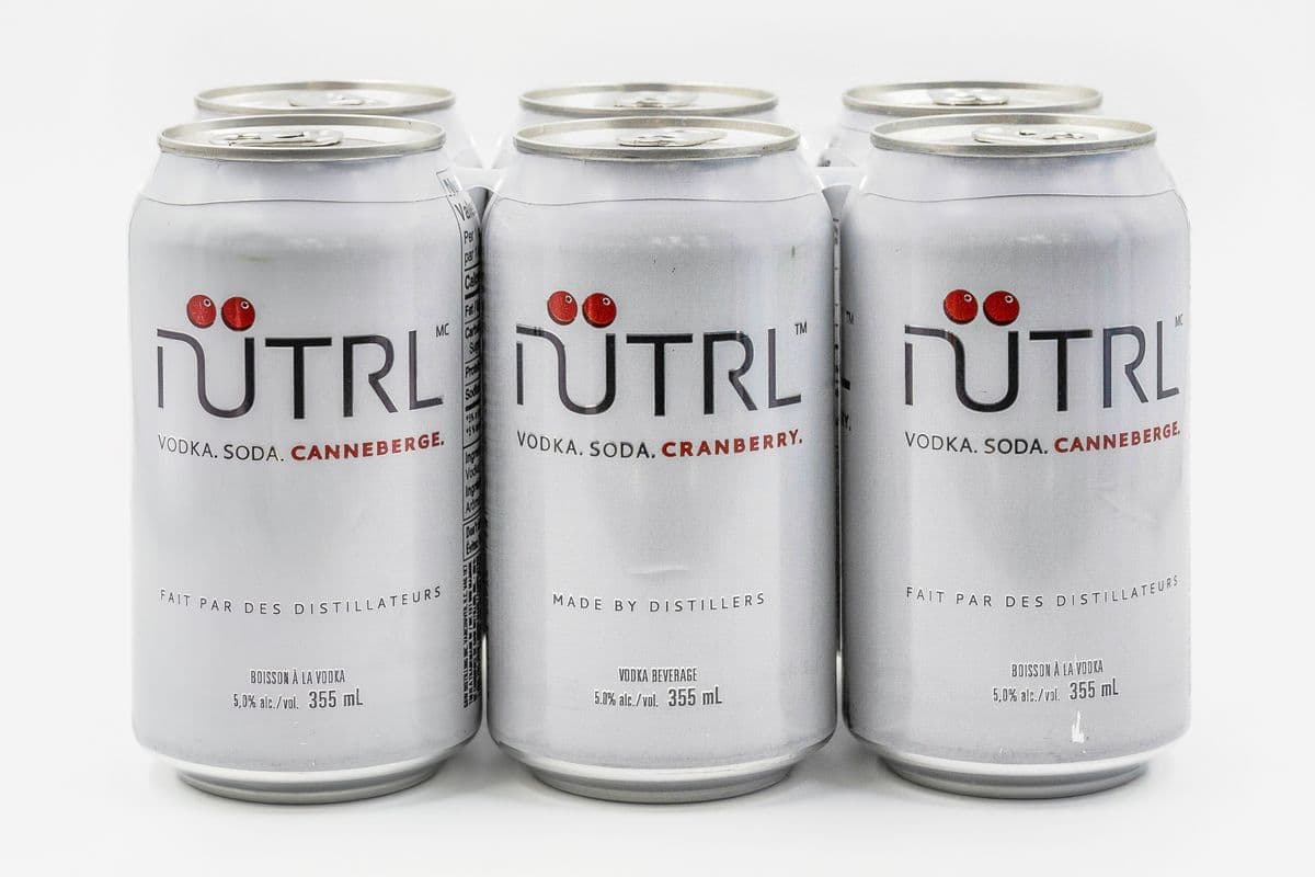 Nutrl Vodka Soda- Cranberry (1 x 2130ML)